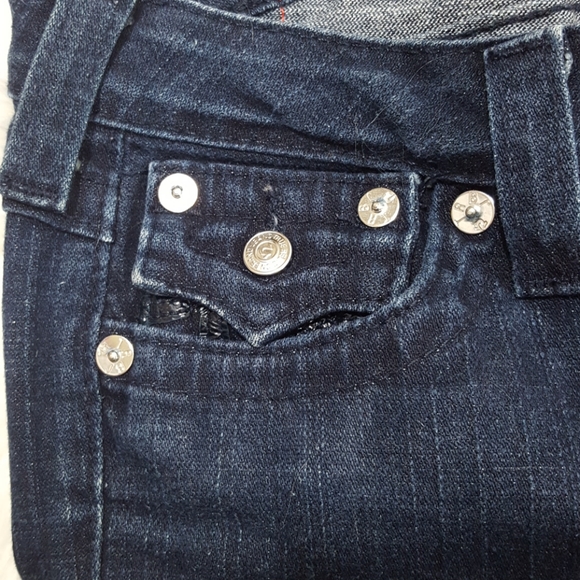 True Religion Straight Leg Jeans Size 24 - Picture 6 of 6